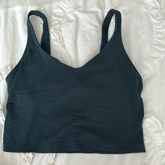 lululemon align tank size 6 dark teal - Picture 1 of 2